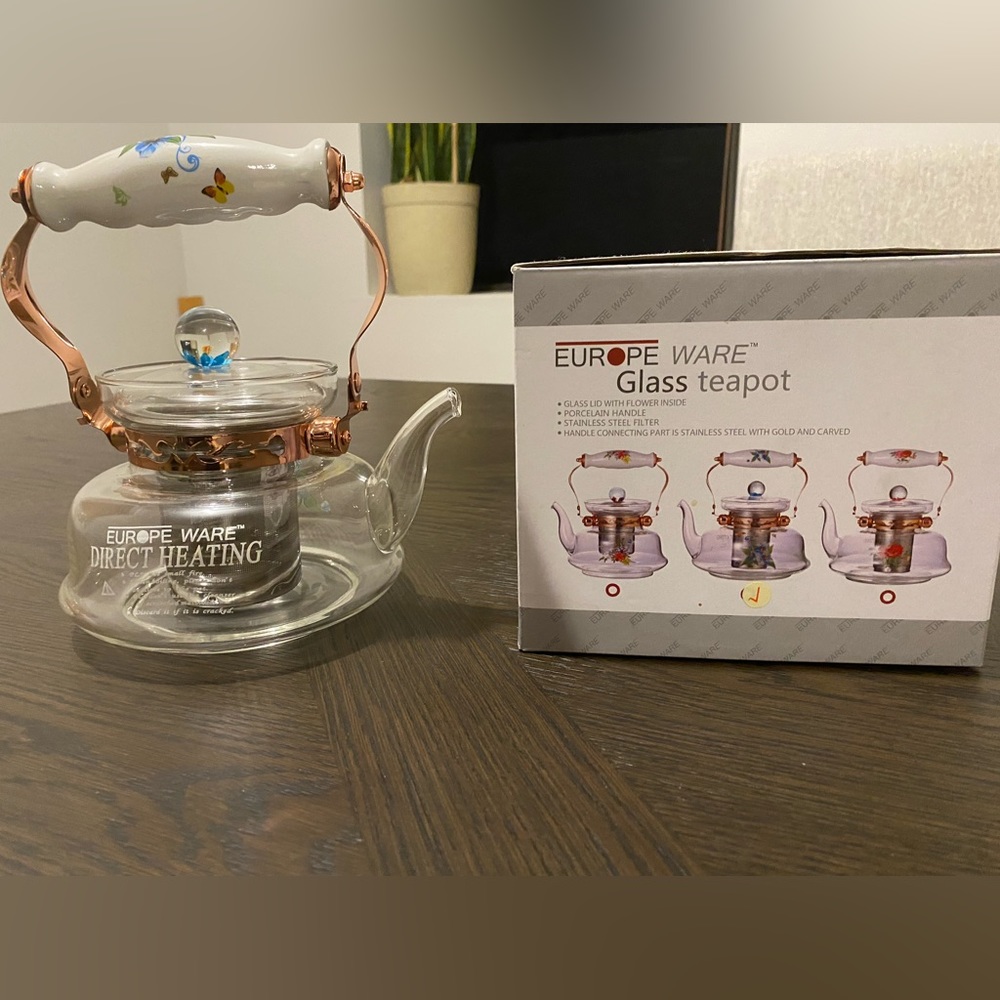 Europeware Glass teapot 1.4L